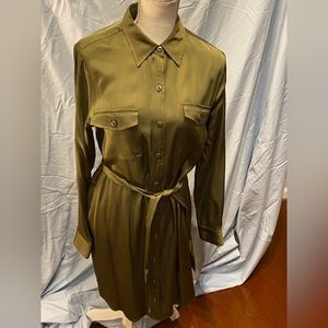 Ralph Lauren Olive Green Casual Dress